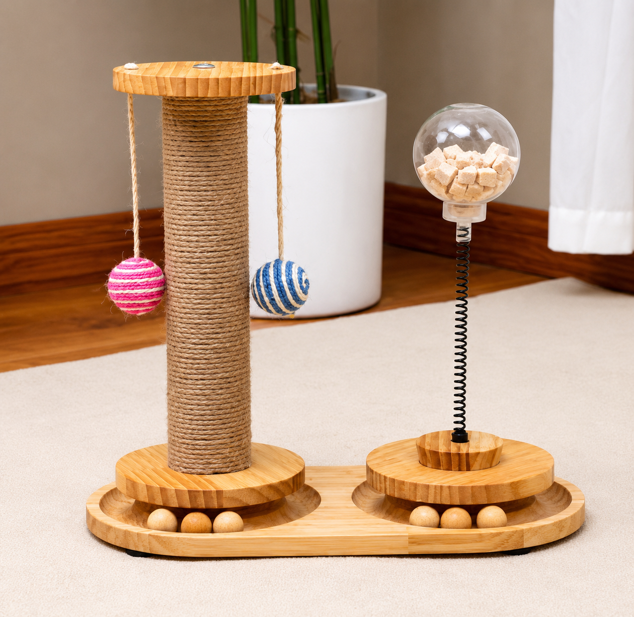 Wooden Activity & Treat Centre